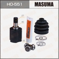 ШРУС внутренний MASUMA HO-551 Honda CR-V 3 (RE) Кроссовер 2.4 i VTEC 4WD (RE4) 160 л.с. 2006 – наст. время CGH FVDF