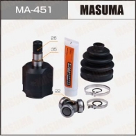 ШРУС внутренний MASUMA MA-451 6KWQ 1 Mazda 3 (BL) 2 Хэтчбек 1.6 MZR 105 л.с. 2008 – 2014