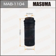 Пыльник амортизатора (резина) MASUMA 1C1H 4UJ MAB-1104 1440256129