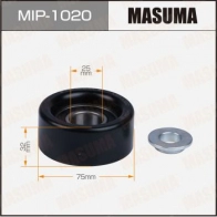Ролик натяжителя приводного ремня MASUMA C LZXMD MIP-1020 1440256236