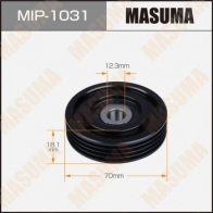 Ролик натяжителя приводного ремня MASUMA X3 88P MIP-1031 Toyota Corona