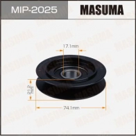 Ролик натяжителя приводного ремня MASUMA 3 BKVONR MIP-2025 1440256247