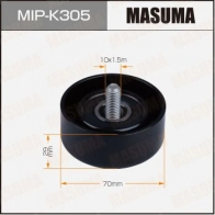 Ролик обводной приводного ремня MASUMA HRPV H2 1440256269 MIP-K305