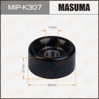 Ролик натяжителя приводного ремня MASUMA MIP-K307 1440256271 Y4D AVYA