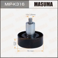 Ролик обводной приводного ремня MASUMA MIP-K316 XLFKT AY Kia Sportage 4 (QL) Кроссовер 2.0 CRDi 185 л.с. 2015 – наст. время