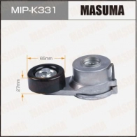 Натяжитель приводного ремня MASUMA Kia Sportage 4 (QL) Кроссовер 2.0 CRDi 185 л.с. 2015 – наст. время MIP-K331 ER25 Z