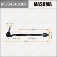 Тяга рулевая (комплект) MASUMA MSS-E4006R LE Q0WEY 1440256389