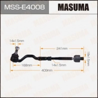 Тяга рулевая (комплект) MASUMA MSS-E4008 4 M1T53 1440256391
