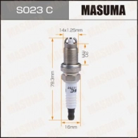 Свеча зажигания никелевая BKR5EKUD (6503) MASUMA UHASQ 8G 1440256512 S023C