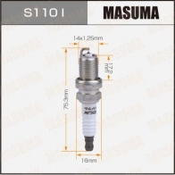 Свеча зажигания иридиeвая BKR6EIX-P MASUMA 1440256526 S110I VR 9HQ