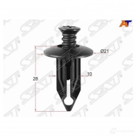 Клипса защиты бампера GM (1 шт.) SAT ST-M10960 1440517287 V S308U4