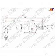 Амортизатор крышки багажника MAZDA MPV LW# 99-06 RH SAT ST-LC626-26-20F 1422809634 LC2 95Z