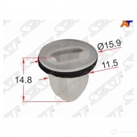 Клипса направляющая заднего фонаря TOYOTA/LEXUS (1 шт.) SAT MPC P6 1440526377 ST-KJ-2484