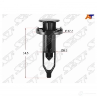 Клипса TOYOTA/LEXUS (1 шт.) SAT ST-KJ-2249 QQM L56 1440540437