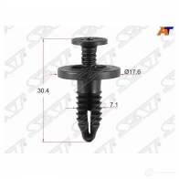 Клипса защиты бампера FORD (1 шт.) SAT A2WY VZ 1440515830 ST-KE-281