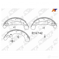 Колодки тормозные зад OPEL ASTRA F 91-98/ASTRA G 98-09/VECTRA B 95-02/ZAFIRA 99-05