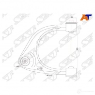 Рычаг FR верхний с шаров. TOYOTA TUNDRA/SEQUOIA 07- RH SAT ST-48610-0C011 1422823560 B URUW1Z