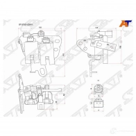 Катушка зажигания HYUNDAI ELANTRA/I30 08-12 SAT 3B7X NNZ 1422806955 ST-27301-23510