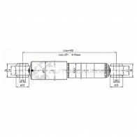 Амортизатор задний Isuzu FARGO/ELF 250/350 NPR57/58/59/HINO/Toyota DYNA BU7/8/9 95- слева=справа