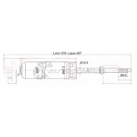 Амортизатор задний NISSAN TEANA 03-08 слева=справа SAT 3IK IIFM 1422815392 ST562109Y026