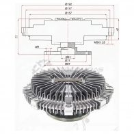 Вискомуфта ZD30DDTi NISSAN TERRANO 50 / SAFARI 61 SAT 1440534840 239AW9 9 ST1700005