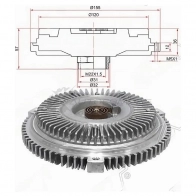 Вискомуфта AUDI A4 97-04/A6 97-05/A8 97-02/SKODA SUPERB 01-08/VW PASSAT 98-05 2,5D SAT WOV J0D 1422833576 ST059121350H