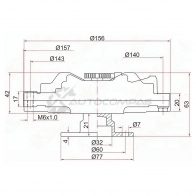 Вискомуфта NISSAN PATROL / SAFARI TD42T SAT ST2108251N10 1422816149 M XEZP