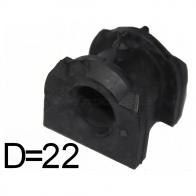 Втулка переднего стабилизатора D=22 MITSUBISHI LANCER 00-09/CEDIA 00-03 SAT D PFWW4 1422814417 ST05105103AC