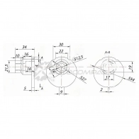 Гайка регулировки развала колёс Toyota FJ CRUISER/SURF/LAND CRUISER/LEXUS GX470/SEQUOIA/TUNDRA 95 SAT 1422822566 ST4845235020 I9RW DA