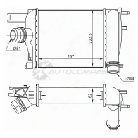 Интеркуллер RENAULT DUSTER 1,5D/ARKANA 1,3 19 SAT 2 W0DCE ST2110015 1440987090