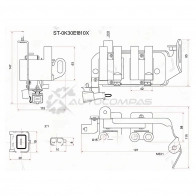 Катушка зажигания KIA RIO 00-05 (модуль) SAT ST0K30E1810X G 5JO5 1422808378