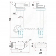 Катушка зажигания Toyota KLUGER/HIGLANDER MCU2/RX300/330/350 MCU3 03- 3MZ-FE SAT ST9091902246 1422824857 I0 UAD1