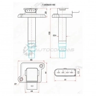 Катушка зажигания VAG A3/A6/A8/TT/OCTAVIA 97-10/GOLF 97-06 SAT 0HKSW 5 ST06B905115E 1422832999