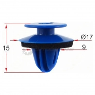 Клипса обшивки двери VAG (1 шт.) SAT STM12512 R 2V8UA 1440546505