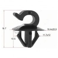 Клипса упора капота Toyota/LEXUS (1 шт.) SAT 1440515035 AC1U F5 STM10454
