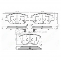 Тормозные колодки передние KIA OPTIMA 10 SAT 7X0A P4 ST581013QA50 1422807157