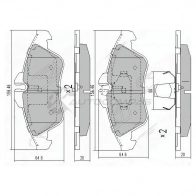 Тормозные колодки передние MERCEDES SPRINTER 95-06