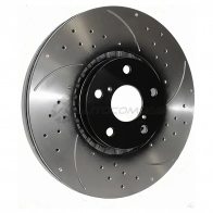 Комплект дисков тормозных передних перфорированных LEXUS GS300/350/430/460 SAT 5 CVNHO ST4351622010PF 1422830259