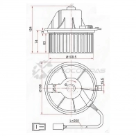 Моторчик печки AUDI 80 86-96/VOLKSWAGEN TRANSPORTER T4 90-03/PASSAT B4 88-97