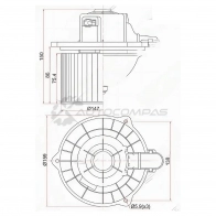 Моторчик печки HYUNDAI ACCENT 99-/GETZ 05
