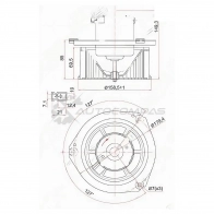 Моторчик печки NISSAN UD MK210\211 MK36 24V металический корпус (RHD) SAT ST27211Z9008 1422816389 7VNIC M - Изображение 2