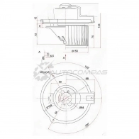 Моторчик печки Toyota CAMRYCV30/ES300 01 SAT 1422823611 ST8710333081 E MO19QS