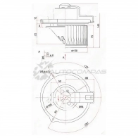 Моторчик печки Toyota IPSUM XM1 96-01/CAMRYCV30 RHD SAT FNE ZL ST8710333040 1422814348