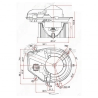 Моторчик печки VW PASSAT B5 SAT 1440546436 CD MVRF ST8D1820021B