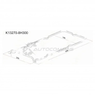 Прокладка клапанной крышки NS QR20DE, QR25DE, 00-Y11/P12/U30/J31/T30/Z50 SAT A8UFJ A6 1422816090 K132708H300