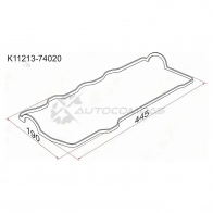 Прокладка клапанной крышки TY 3-5SFE SAT 9QC WN 1422825117 K1121374020