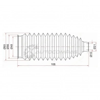 Пыльник рулевой рейки Toyota CAMRY GRACIA/HARRIER/MARKII 96- слева=справа SAT ST4553533020 1422823386 S3N VASL