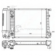 Радиатор BMW 3-SERIES E30 1.6/1.8 82-90 SAT 1422798224 BW0009 Y HYER