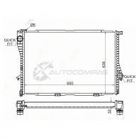 Радиатор BMW 5-SERIES E39 2.0/2.3/2.5/2.8/3.0/3.5/4.0 95-03/BMW 7-SERIES E38 2.8/3.5/4.0 94-01 SAT BW000796 ZA8 7AGW 1422798233
