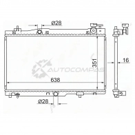 Радиатор CHERRY QQ6/KIMO 06-/INDIS 10 SAT CH0005 YDOD E1I 1422798964